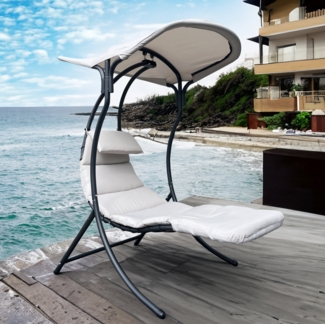 Leco Dream Chair 2.0, lichtgrau, 110 x 183 x 200 cm (L x B x H)