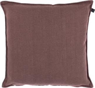 Overseas Canvas Kissen 60x60 cm in Maroon Rot