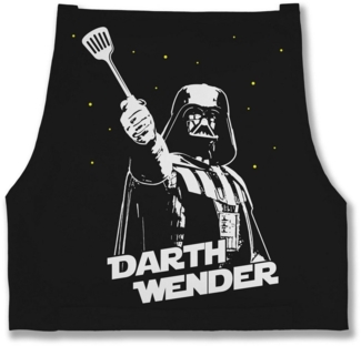 Shirtracer Kochschürze Darth Wender I Lustige Geschenke Männer Vatertag I Weihnachten, (1-tlg), Grillschürze