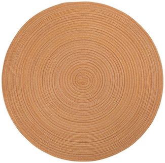 Pichler Tischset rund Durchmesser 38 cm Samba mandarin