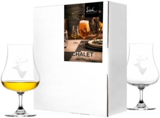 Eisch Chalet Spirituosenglas 220 ml 2er Set im Geschenkkarton