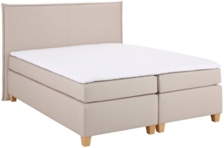 Home affaire Boxspringbett Houssay, inkl. Topper, 5 Breiten, 2 Härtegraden auch in Überlänge 220 cm