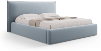 Micadoni Bett Kaelle Samtstoff Hellblau 200x200