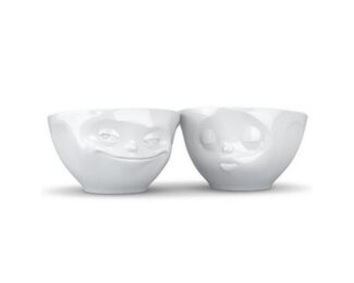 FiftyEight Products Schälchen 200 ml 2er-Set küss & grins