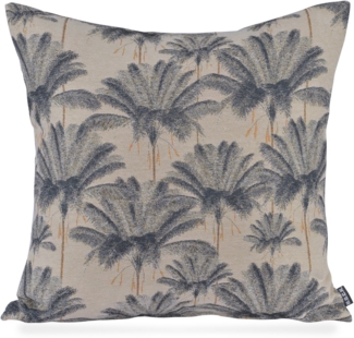 H.O.C.K. Dekokissen Palm Tree, Sofakissen inkl. Füllung, 50x30cm, Dekokissen Palmen, Palmekissen grün