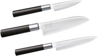 KAI Wasabi Black 3-teiliges Messerset 67-W19