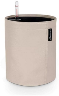 Lechuza Pflanztopf Trendcover 23 cm Kunstledercreme beige