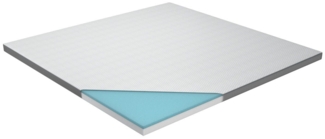 Genius Eazzzy Topper 200x200 cm - Matratzenauflage Matratzenschoner für Matratze & Boxspringbett - Viskoelastisch-er Matratzentopper Bettauflage für Allergiker aus Gelschaum