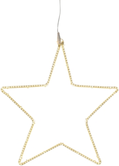 Outdoor Leuchtstern Tapesil 192 LEDs Stern-Silhouette Ø 52cm