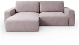 Lookway Ecksofa OPERA L-Form Couch, mit Bettfunktion und Bettkasten