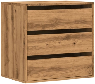 vidaXL Kommode Artisan-Eiche 60x41x58 cm Holzwerkstoff 852851