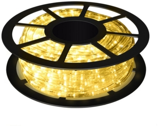 COSTWAY LED-Lichterschlauch Lichterschlauch mit LEDs, 20m