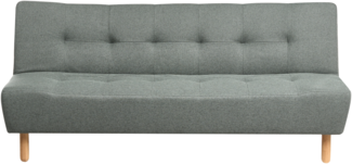 Schlafsofa 3-Sitzer ALSTEN Stoff Grün