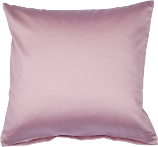 Janine Kissenbezug Colors Mako Satin, (1 Stück), mit Reißverschluss, uni Kissenhülle, feinfädig, 100% Baumwolle