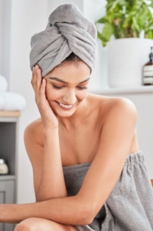 Next Handtücher Superweicher Frottee-Turban ägyptische Baumwolle, (1-St)