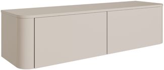 Selsey 'Luvio' TV-Board hängend oder stehend, Kaschmirgrau, 140 cm