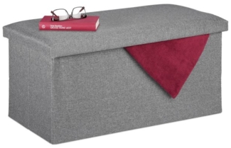 Sitzbank Leinen-Optik