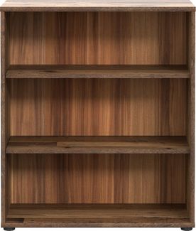 Regal >TEMPRA2< 2 Böden, in Old-Wood Vintage Dekor - 73,7 x 85,5 x 34,8 cm (BxHxT)