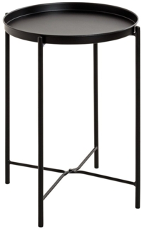 Beistelltisch Merle / Maike, Schwarz