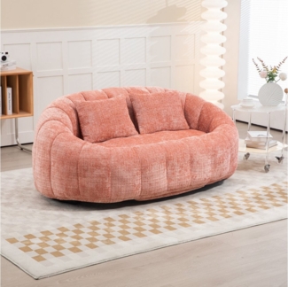 Celya Sofa Bean Bag Sofa Lazy Chair – Langer Rücken,Lazy Sofa,Bequemer Lounger, mit Memory-Schaum für Erwachsene & Kinder, Indoor & Outdoor, Rosa