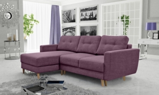 99rooms Ecksofa Frampol, L-Form, Eckcouch, Ottomane links oder rechts bestellbar, mit Bettfunktion, inkl. Kissen