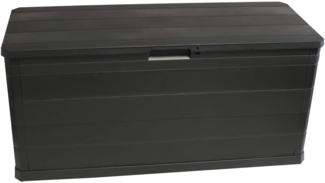 TOOMAX Multibox Mehrzweck Truhe Elegance 280 Liter schwarz 117 x 45 cm