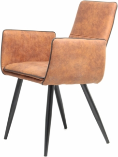 Stuhl Penelope 110 2er-Set Braun