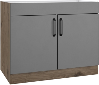 wiho Küchen Spülenschrank Elba Breite 100 cm