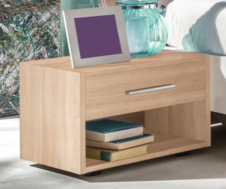 Nachtkonsole Portofino Nachttisch 42x35x32cm eiche sägerau