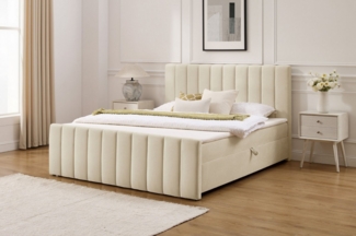 OTTO home Boxbett Yanna inkl. Bettkasten und Topper, Liegefläche 180x200 cm, erhältlich in der Größe 180x200 cm