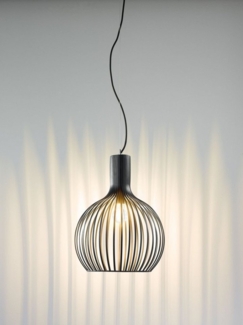 casa NOVA Pendelleuchte casa NOVA Pendelleuchte COLLIN DH 35x45 cm schwarz Hängelampe