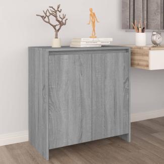 vidaXL Sideboard Grau Sonoma 70x41x75 cm Holzwerkstoff 813003