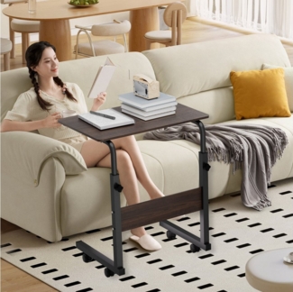 GLIESE Beistelltisch Höhenverstellbarer Beistelltisch