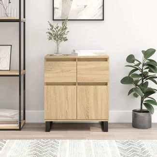 vidaXL Sideboard Sonoma-Eiche 60x35x70 cm Holzwerkstoff 831127