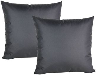 JACK Dekokissen JACK 2 x 50 x 50 cm Outdoor Lounge Kissen inkl. XXL Füllung Sitzkissen, starke Füllung, Robust, Strapazierfähig, Wasserabweisend, Innen&Außen