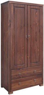 Home affaire Kleiderschrank Gotland Breite 80 cm, Höhe 178 cm, aus massiver Kiefer, FSC®