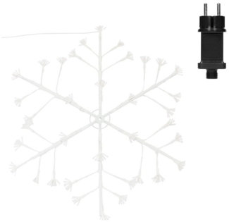 ECD Germany Winterlandschaft Weihnachtsdeko LED Stern Weihnachtsstern Dekostern für Weihnachten, Effiziente LED Leuchtmittel