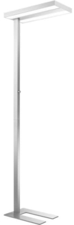 Alco LED-Stehleuchte 9080 Aluminium silberfarben