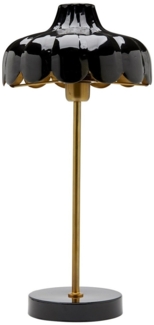 PR Home 2835003 Tischleuchte Wells Schwarz Gold 50cm