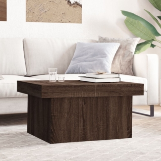 vidaXL Couchtisch Braun Eichen-Optik 100x55x40 cm Holzwerkstoff 840876