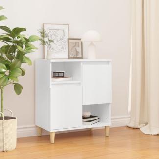 vidaXL Sideboard Weiß 60x35x70 cm Holzwerkstoff 821140