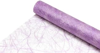 Deko AS Tischläufer Sizoweb Tischläufer - lavendel - 20 cm - 25 m - 64 006-R (1-tlg, 1 Rolle Tischläufer), Strapazierfähig