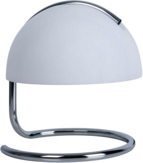 näve Tischleuchte Burano, ohne Leuchtmittel, halbkugelförmiger Glasschirm, 1x E27, Zuleitung schwarz 150cm