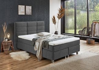 Westfalia Schlafkomfort Boxspringbett, wahlweise mit Kaltschaum-Topper