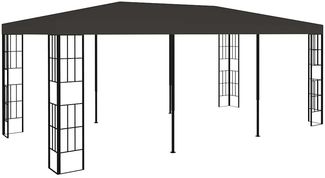 Gartenpavillon, Pavillon 3x6 m Anthrazit