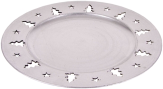 Weihnachtsteller 33cm Plätzchenteller Adventsdeko Nikolausteller Adventsteller wiederverwendbar Mehrweg