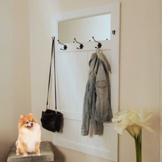 Garderobe Maritim MDF Weiß