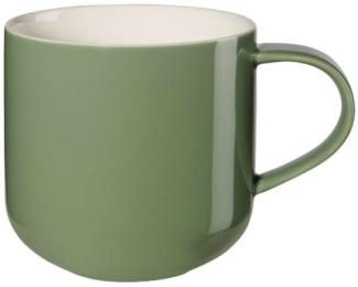 ASA Selection coppa Henkelbecher Cactus, Henkel Becher, Kaffeebecher, Tasse, Porzellan, Grün, 400 ml, 19100351