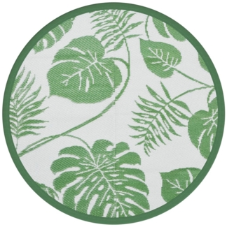 vidaXL Outdoor-Teppich ARAKIL Grün Ø160 cm PP 368519