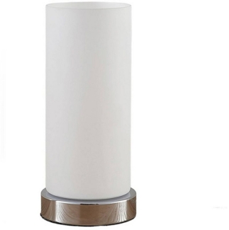 Lindby Tischleuchte Elianna, Glas Weiß IP20, 1 x 10 W LED